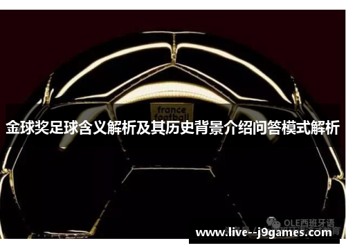 金球奖足球含义解析及其历史背景介绍问答模式解析