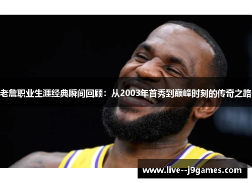 老詹职业生涯经典瞬间回顾：从2003年首秀到巅峰时刻的传奇之路